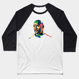 The Rock Colorful Baseball T-Shirt